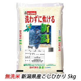 ●匠 ( 無洗米 ) 新潟県産 こしひかり 5kg 送料無料 04295