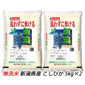 ●匠 ( 無洗米 ) 新潟県産 こしひかり 5kg×2 ( 10kg ) 送料無料 04301