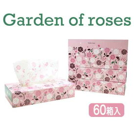 ●イトマン ローズ ガーデン ( Garden of roses ) ティッシュ ペーパー 120組 ×60個 (20120112) 送料無料 73235