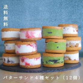 【ポイント5倍要エントリー期間限定】● musubi cafe 4種の バターサンドセット (12個入り) ヴィーガン グルテンフリー ギフト アレルギー対応 スイーツ ビーガン レーズンサンド 京都 嵐山 送料無料 62016