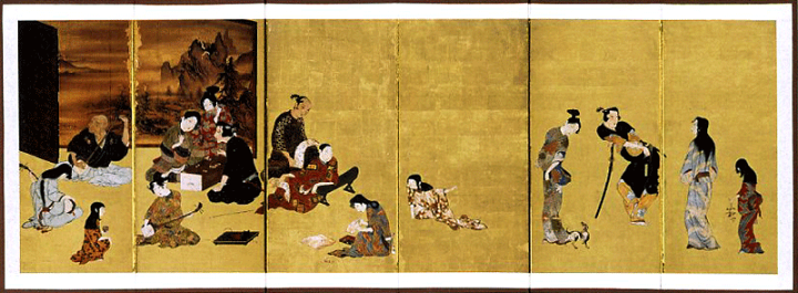 楽天市場】縮小屏風〈国宝 彦根屏風〉(小) : 京都便利堂 楽天市場店