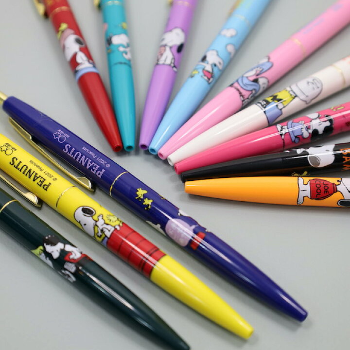 楽天市場 Bic ビックxpeanutsコラボアイテムclic Gold クリックゴールド ノック式ボールペン0 5mm 京都文具屋