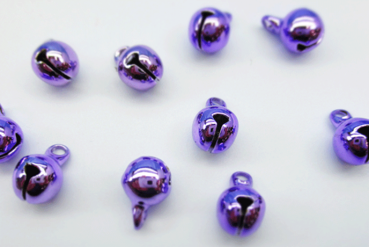 紫*音様 可愛い幸せストラップ⭐️銀糸 小鈴付き ミラーストラップ 蒔絵風 桜 鈴付き 全4色 (ブラック