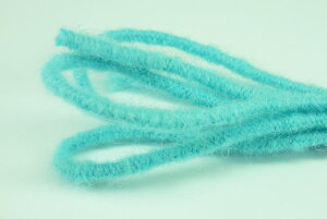 毛糸ゴム1m【丸ゴム】【カラー:サックス】(日本製)毛糸の肌触りのかわいいゴムです。