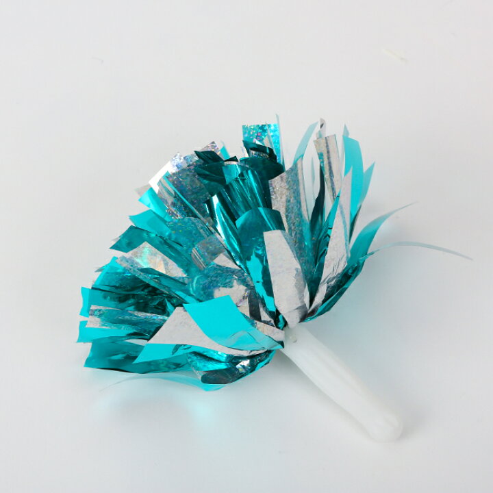 楽天市場 グリップポンポン 完成品 グリップ付 カラー 水色 銀 ポンポン グリップ付ポンポン ツートンカラー お子様の手にぴったりフィット 1個入 Boon Square 陽気な広場