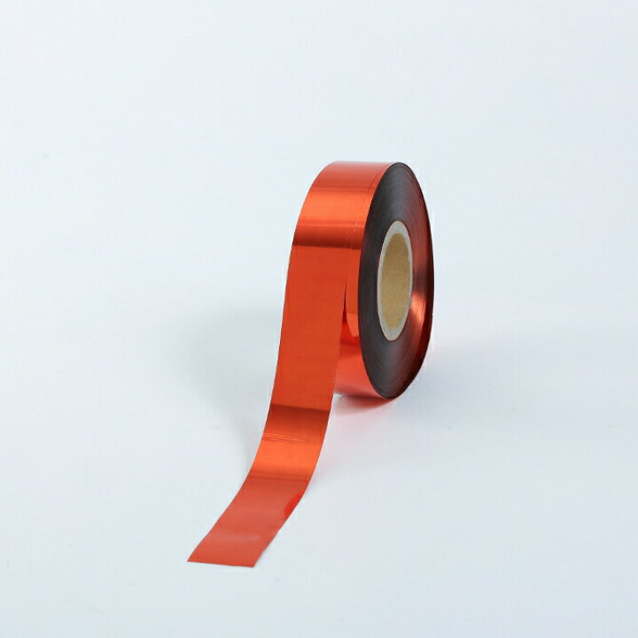 楽天市場】メッキテープ【カラー：赤】【テープ】【25mm幅×100m 