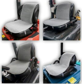 サマーシート イージー＆クイック オールシーズン 暑さ寒さ対策 暑さ軽減 冷たさ軽減 サラサラ 快適シート フォークリフト 商用車 重機用 メッシュカバー ひんやり防止 クッション効果 疲労軽減 メッシュシート クッションシート V型立体構造 フリーサイズ L型 【送料無料】