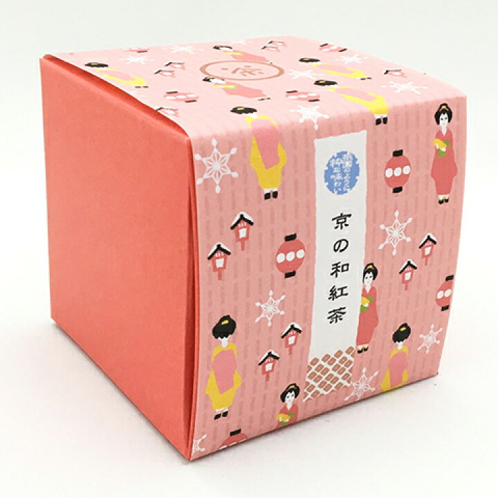 楽天市場 京都 お茶 かわいい プチギフト 京都の冬 箱茶 祇園の雪 プチギフトやお土産にもぴったりな 箱茶 シリーズ 京都 和紅茶 ティーバッグ5包入り 日本茶 紅茶 プレゼント 贈り物 お茶 お土産 京都 おしゃれ 美味しい お茶 京都ぎょくろのごえん茶