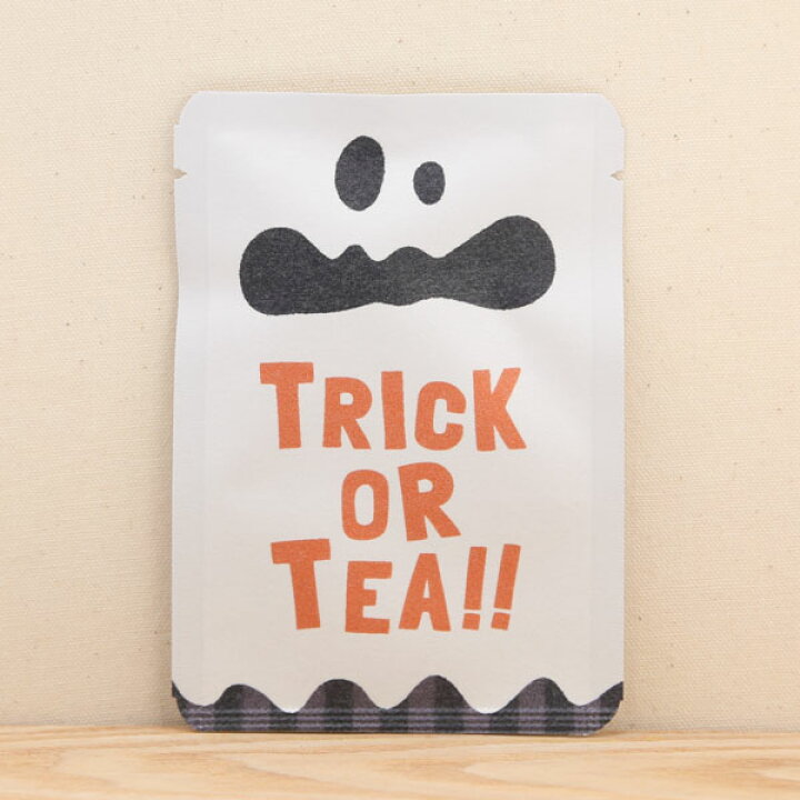 楽天市場 プチギフト ハロウィン かわいい お茶 Trick Or Tea おばけ ハロウィン ごあいさつ茶 プチギフトやお土産にもぴったりな ごあいさつ茶 シリーズ 日本茶専門店の京都 宇治田原産和紅茶ティーバッグ1包入 ハロウィンパーティー おばけ かわいい 美味しい