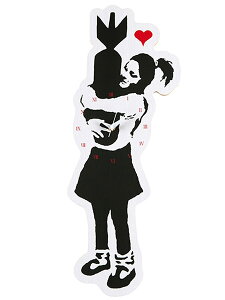 Sync. EH[NbN ؐ Ǌ|v A[g OtBbN WALL CLOCK "BOMB HUGGER" 2nd made by KARIMOKU -ONE COLOR-