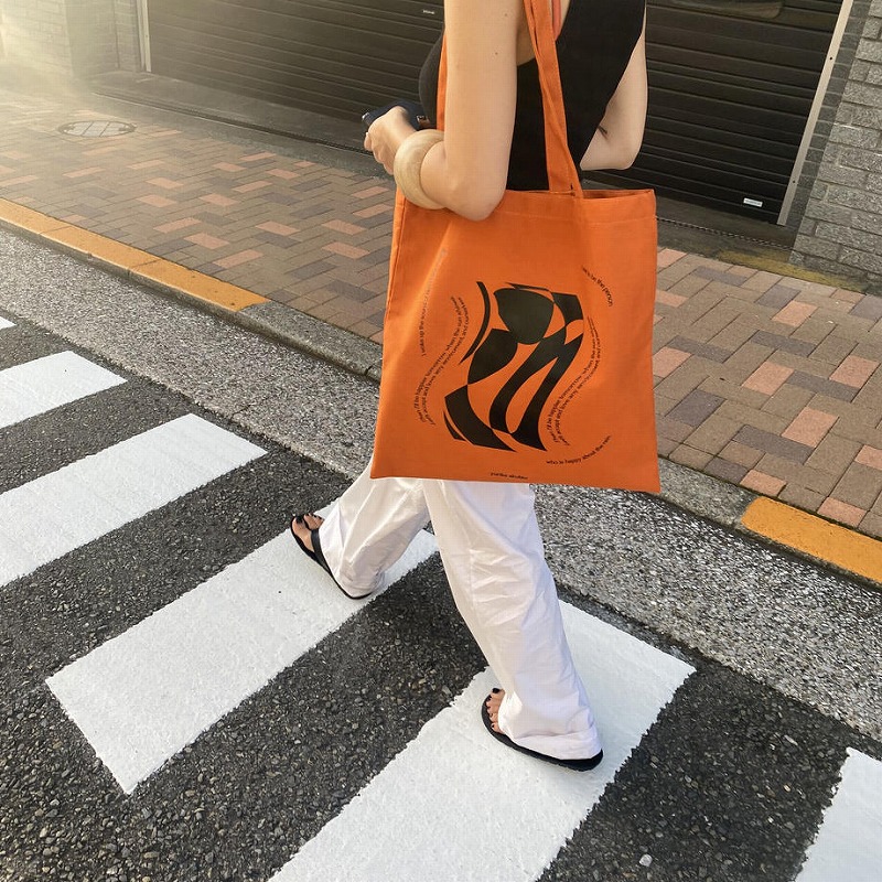 楽天市場】ユリカ アクツ YURIKA_AKUTSU トートバッグ オレンジ色 エコ 