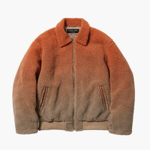 F-LAGSTUF-F tOX^t {AWPbg Y AE^[ WbvAbv t[X Of[V WK[h 25H~ GRADATION FLEECE BOA JACKET -2.COLOR-