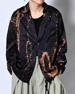 KOOI �R�[�C �����{�^���V���c �����Y/���f�B�[�X �g�b�v�X ���� 26�t�� ONE BUTTON SHIRT-BLEACH -NAVY-