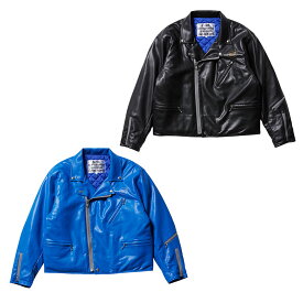 Evisen Skateboards ゑ エビセン ライダースジャケット サイズL アウター 長袖 ストリート メンズ EVISEN / Super Real LEATHER JKT -2.COLOR-