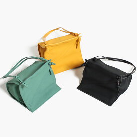 ITTI イッチ ボックス型ショルダーポーチ レザーポーチ 鞄 ミニバッグ HERRIE BOX ONE HANDLE POUCH / DIPLO SKY -3.COLOR-