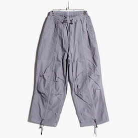 co,com wear. シーオーシーオーエムウェア ミリタリーパンツ サイズM-L ボトムス ナイロンパンツ PUCKERING OVER PANTS #GARMENT DYE -PURPLE-