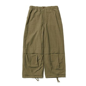 Sasquatchfabrix. ベイカーパンツ メンズ ボトムス カーゴパンツ ワイドパンツ 24SS サイズS-L カーキ UTILITY KNEES CARGO PANTS -OLIVE-