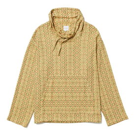 Sasquatchfabrix. サスクワァッチファブリックス プルオーバーシャツ トップス ハイネック 刺繍 サイズL イエロー/黄 HINECK PULLOVER SHIRT -YELLOW-