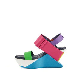 ユナイテッドヌード UNITED NUDE シューズ 厚底 ウェッジソール 23-24.5cm DELTA WEDGE SANDAL -MULTI-