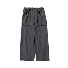 Sasquatchfabrix. サスクワッチファブリックス ベイカーパンツ メンズ ボトムス ワイドパンツ サイズM-L グレー DP BAKER PANTS -CHARCOAL-