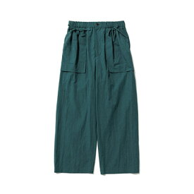 Sasquatchfabrix. サスクワッチファブリックス ベイカーパンツ メンズ ボトムス ワイドパンツ サイズM-L グリーン/緑 DP BAKER PANTS -GREEN-