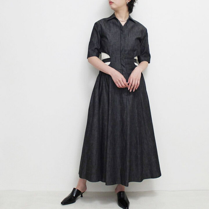 楽天市場】AKIKOAOKI アキコアオキ シャツワンピース レディース 
