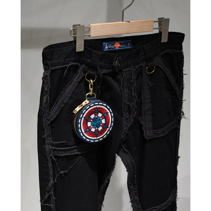 楽天市場】ブラックミーンズ blackmeans 刺繍コインケース レザー 牛革 
