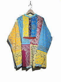 チルドレン オブ ザ ディスコーダンス children of the discordance ビンテージバンダナパッチワークシャツ VINTAGE BANDANA PATCHWORK SHIRT PO -MIX-B メンズ 20SS ミックスB 2 COTDSH-116