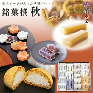 銘菓撰 秋 中 23個入 寛永堂 セット 詰め合わせ 寛永傳 黒豆茶羊羹小形 黒豆茶塩羊羹小形 栗羊羹小形 寛乃楓こし餡 寛乃楓栗餡 秋ギフト 栗菓子 くり 大納言清澄 贈答 手土産 手土産 法事 お