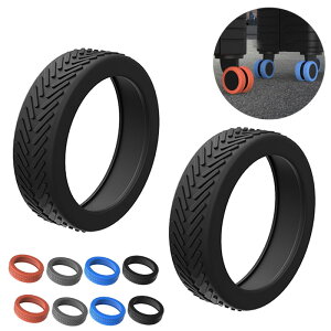 【8個 /16個セット】スーツケース 荷物用ホイールカバータイヤカバー スーツケース ホイールカバーキャスター 保護 シリコン製 荷物保護 地面保護 キズ防止 汚れ 転がり防止 騒音低減 振動