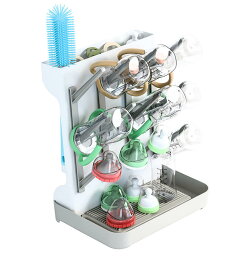 哺乳瓶スタンド 水切り グラススタンド 哺乳瓶ホルダー グラス乾燥 乾燥ラック 哺乳瓶洗い 哺乳瓶グッズ ベビーグッズ