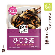キッセイ薬品 ゆめレトルト ひじき煮 1袋 ゆめシリーズ 減塩 レトルト おかず 腎臓病食 低たんぱく 低タ…