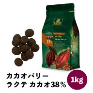 カカオバリー ラクテ カカオ38％ 1kg ミルクチョコレート 製菓用チョコレート