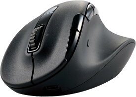 ELECOM 静音 充電式 Bluetooth5.0マウス EX-G 8ボタン Lサイズ M-XGL50MBSKBK