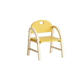 イス チェアー キッズチェア 子供部屋 キッズルーム 男の子 女の子 木製 天然木 おしゃれ シンプル かわいい Kids Arm Chair amy ILC-3434MYL/マスタードイエロー
