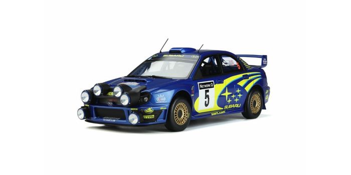 OttO mobile 1/18 スバル インプレッサ WRC (ブルー) 世界限定 3 000個