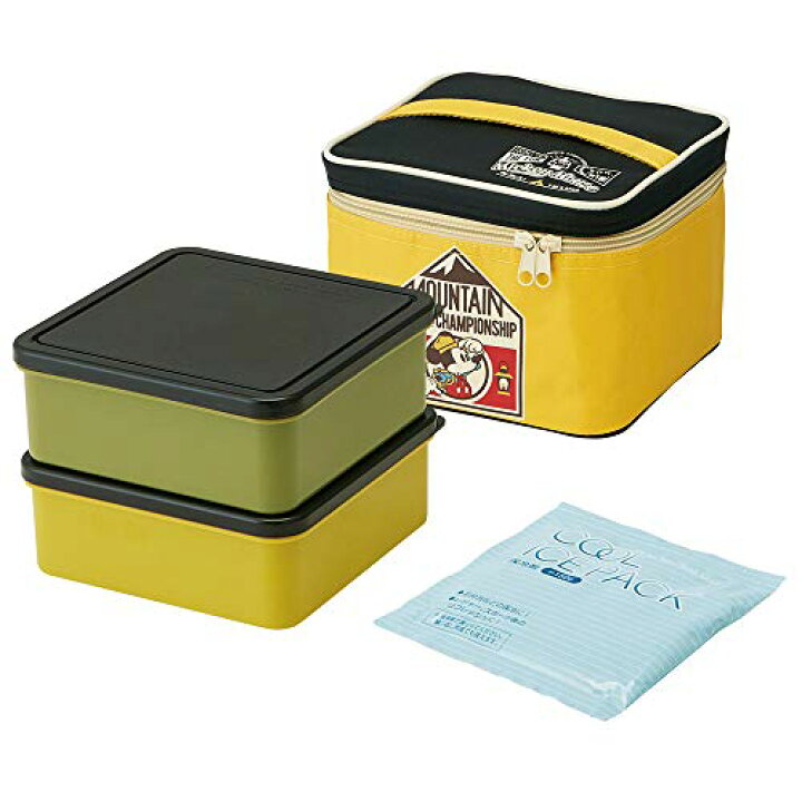 楽天市場 お弁当セット お弁当箱 ランチバッグ ディズニー ミッキーマウス アウトドア 保冷バッグ付行楽ランチセット Kcpc2 Skater スケーター株式会社 京問屋本舗楽天市場店