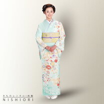 楽天市場】ミントグリーン（種類（着物）訪問着）（和服｜レディース  