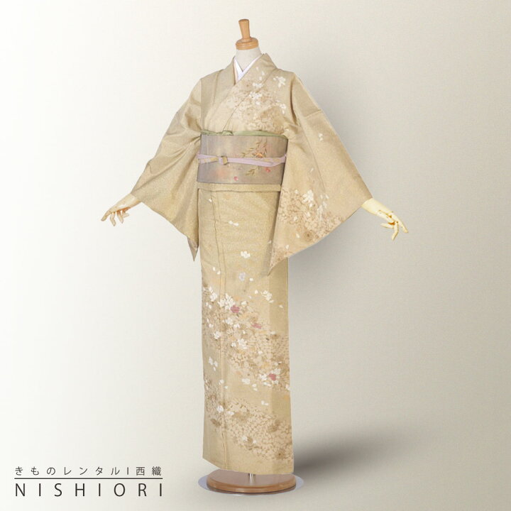 楽天市場】レンタル 訪問着 フルセット 着物 レンタル 大島紬【卒業式 