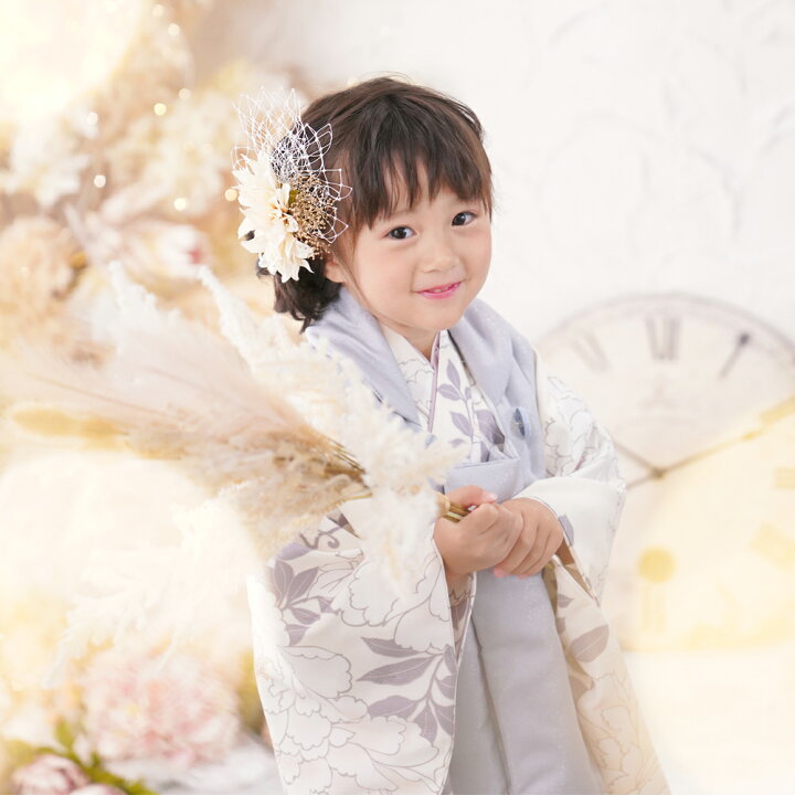 楽天市場】七五三 着物 3歳 販売 女の子 おしゃれ くすみカラー 三歳 