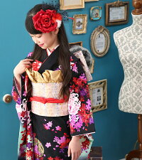 七五三着物7歳セット『凛』新作四ツ身7歳用お祝い着