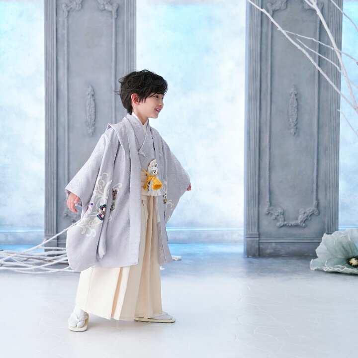 楽天市場】高級 正絹 七五三 男の子 昇り龍 5歳 袴 着物 セット 羽織袴  