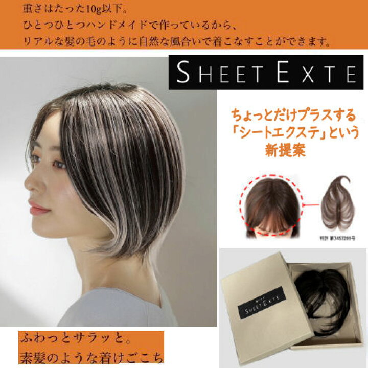 G*♡様 ＊アッシュゴールド＊トップエクステ 楽天市場】シートエクステ 