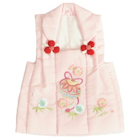 七五三 被布 着物 3歳 京都花ひめ ピンク 鈴桜刺繍使い 七五三 ひな祭り お正月