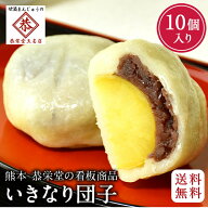 ランキング受賞！ ★ マラソン中 ポイント2倍 【送料無料】いきなり団子 個包装 10個入 つぶあん いきな…