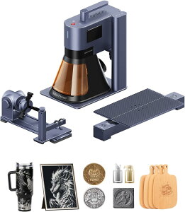 Laserpecker 5 [U[@ fA20W[U[H@ Ɨp 10000mm/sob` 0.0027mm x ؍ H [ d݂΂ɃG{XH XeXJ[120mmX160mmʐ Wi