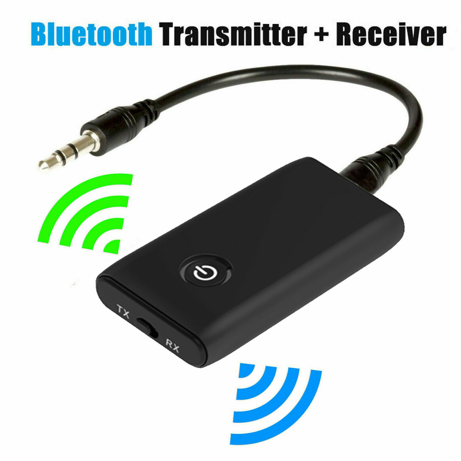 残りわずか】 Bluetooth5.0 超小型 トランスミッター レシーバー 受信機 送信機 一台二役 送受信両対応 6時間連続運転  充電しながら使用可 低遅延 ワイヤレス ブルートゥース オーディオ ワイヤレス非対応機器をカンタンにワイヤレス化
