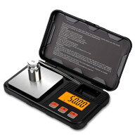 高精度 0.001g - 50g デジタルスケール kg-08 計量器 スケール コンパクト 小型 ポケット 秤 乾電池式 業…