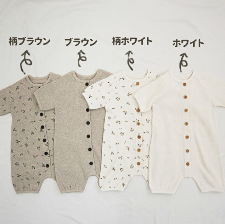楽天市場 ロンパースボンネットセット ロンパース カバーオール ベビー キッズ 子供服 赤ちゃん コットン 三角帽子付き 半袖 可愛い おしゃれ ボタン ロンパース 出産祝い 誕生日 プレゼント F 476 Gentil ジェンティル