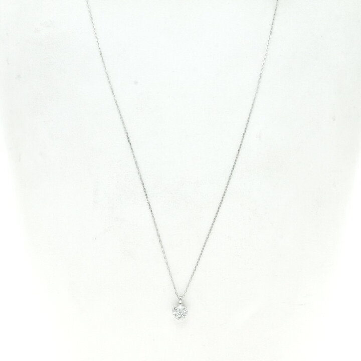 楽天市場】0.21ct ダイヤモンド ネックレス プラチナPT900/PT850 1.8g  